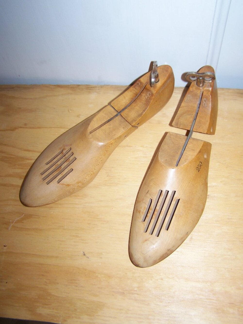 Vtg. Sauer & Letang Adjustable Shoe Forms